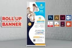 Home Care Roll Up Banner Vol-03