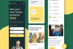 Home Repair Website Homepage
