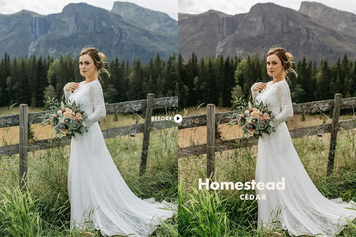 Homestead Wedding Lightroom Presets