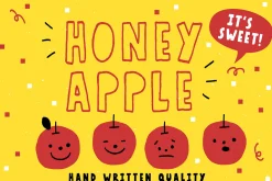 Honey Apple - Juicy Typeface