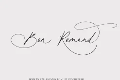 Honey Vineyard // Modern Calligraphy