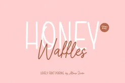 Honey Waffles - Font Duo