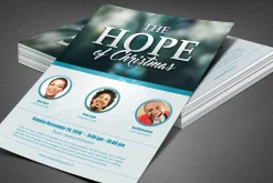 Hope of Christmas Church Flyer
