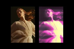 Horizontal Blur Photo Effect
