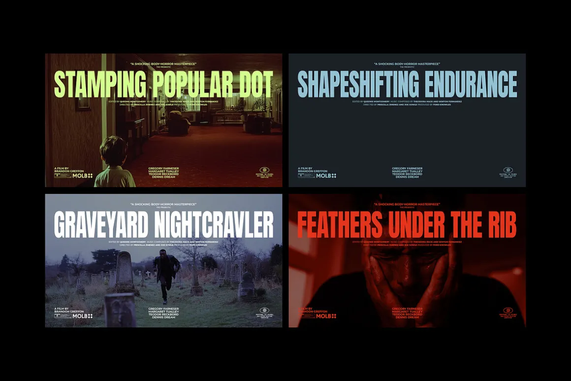 Horror Film Titles Collection