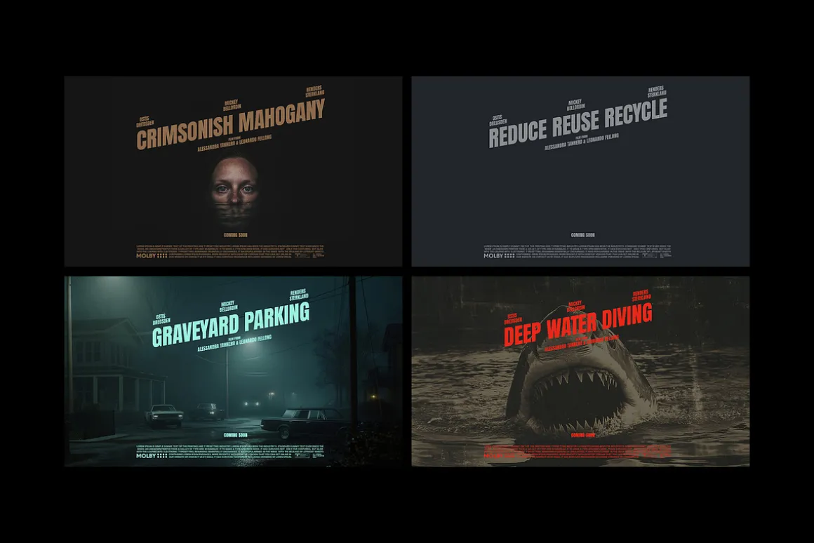 Horror Film Titles Collection