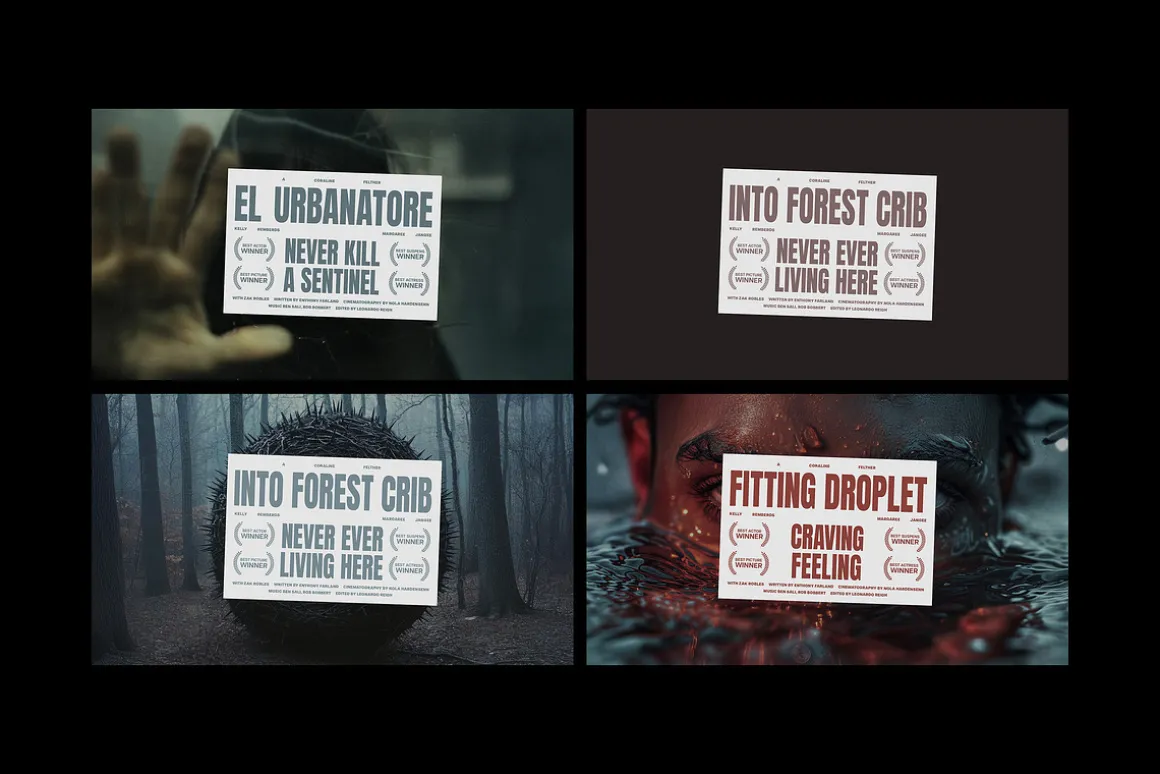 Horror Film Titles Collection