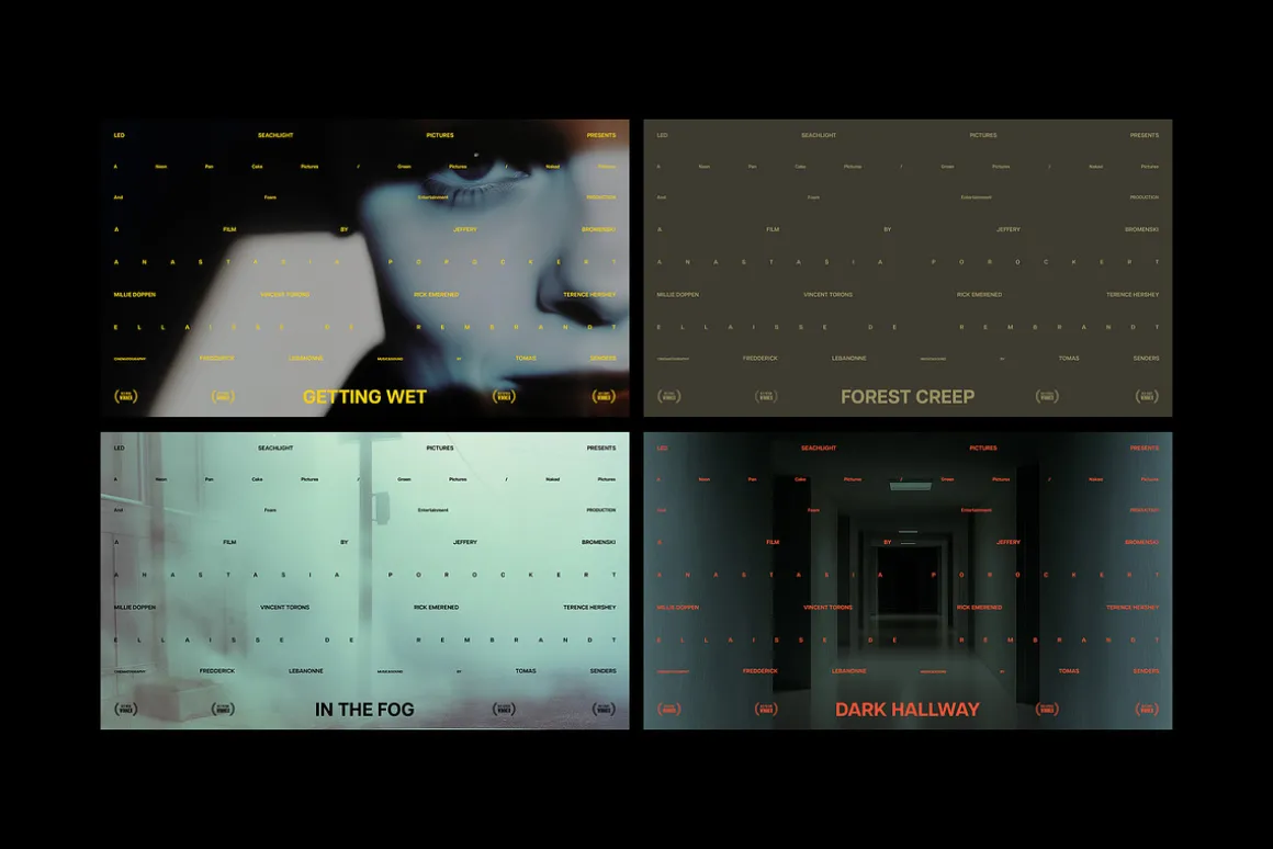 Horror Film Titles Collection