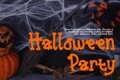 Horsa Scary - Halloween Font