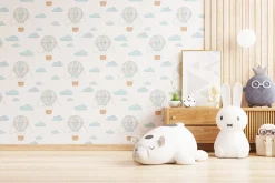 Hot Air Balloon Baby Animal Clipart