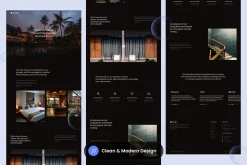 Hotel and Resort Landing Page