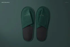 Hotel Slippers Mockup Set