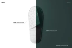 Hotel Slippers Mockup Set