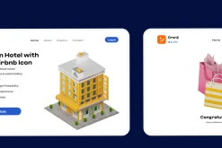 Hotel & Travel 3D Isometric 3D Icon