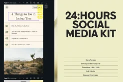 24:HOURS Social Media Kit | Canva