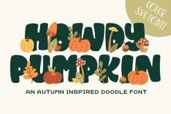 Howdy Pumpkin Font