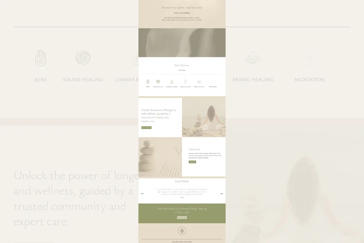 φhôs Squarespace 7.1 Template