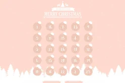 HTML Christmas XMAS Advent Calendar