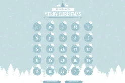 HTML Christmas XMAS Advent Calendar