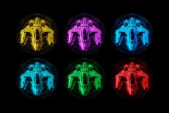 HUD Hologram Photo Effect
