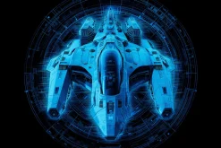 HUD Hologram Photo Effect