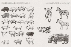 Huge Animal Vector Bundle