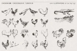 Huge Animal Vector Bundle