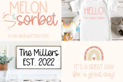 Huge Handwritten Font Bundle