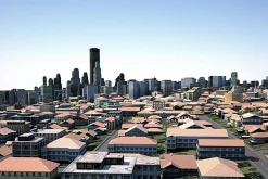Huge LowPoly City Textured