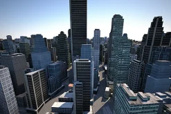 Huge LowPoly City Textured