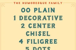 Humoresque Layered Mini Font