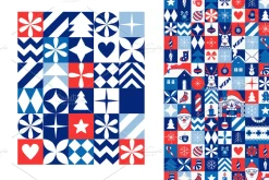 Hygge Christmas Geometry 2025