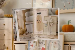 HYGGE PUMPKIN | frame mockup nursery