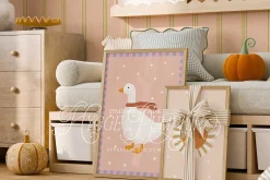 HYGGE PUMPKIN | frame mockup nursery