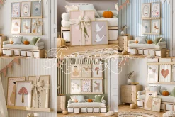 HYGGE PUMPKIN | frame mockup nursery