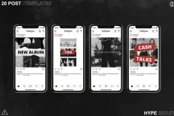 Hype Instagram Story/Post Templates