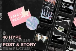 Hype Instagram Story/Post Templates