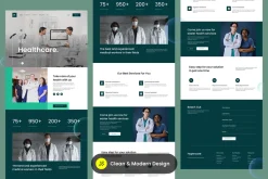 Hypercare - Healthcare Landing Page