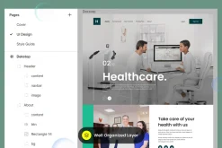 Hypercare - Healthcare Landing Page