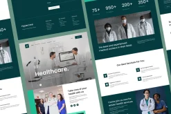 Hypercare - Healthcare Landing Page