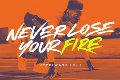 HYPERWAVE Marker Font