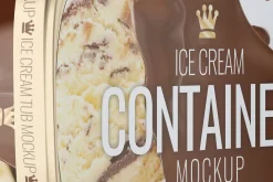 Ice Cream Container Mock-Up