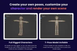 Ikigai - 3D Character Pack