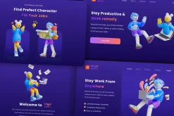Ikigai - 3D Character Pack