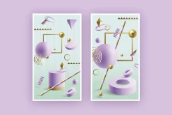 Illusion- 3D Geometric Objects