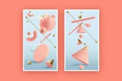 Illusion- 3D Geometric Objects