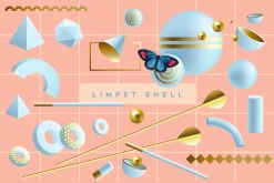 Illusion- 3D Geometric Objects