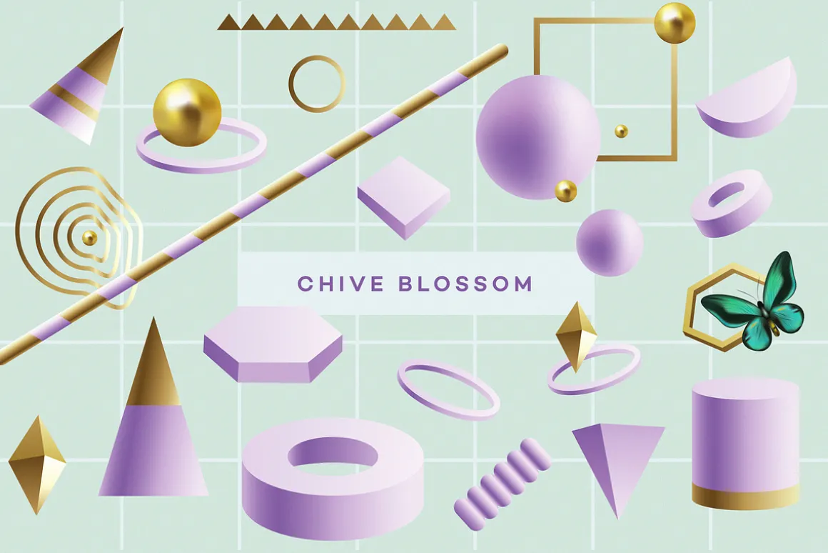 Illusion- 3D Geometric Objects