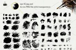 Illustrator grunge brushes