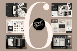 6 in 1 Bundle Coach Creator CANVA PS